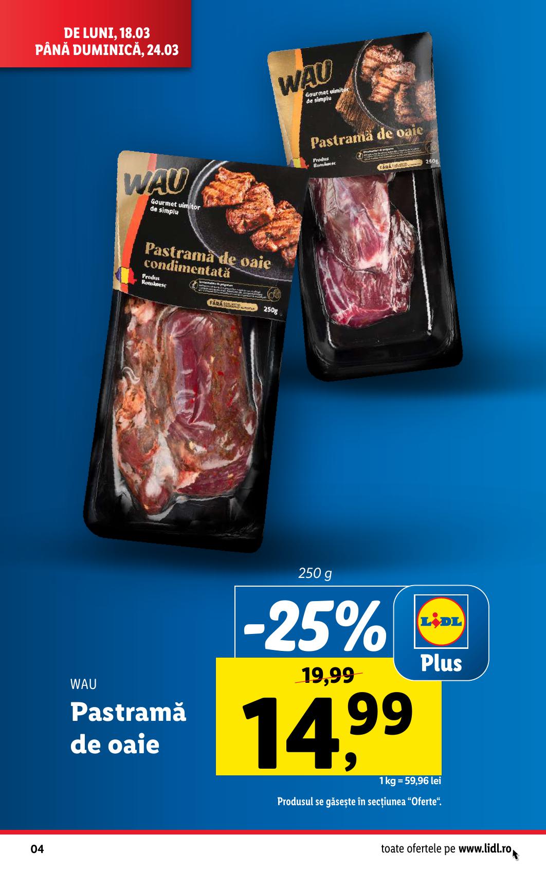 Oferta Lidl De Luni 18 Martie 2024 Catalog AZ